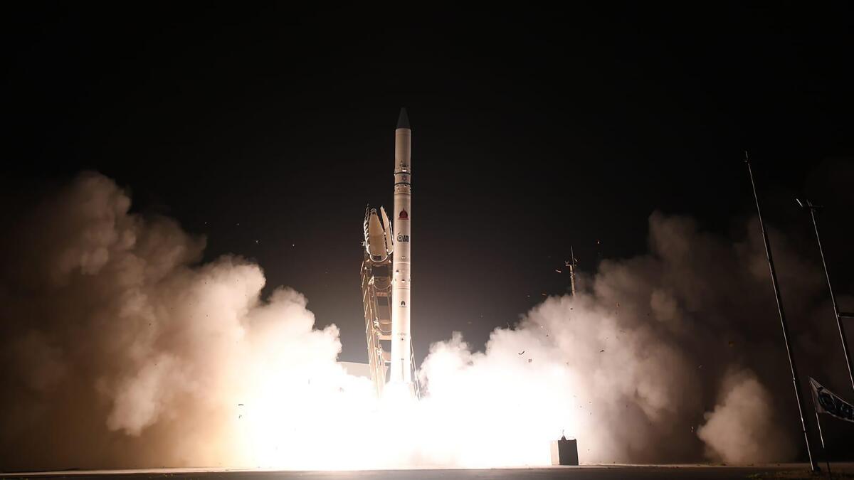 Israel's Ofek 16 reconnaissance satellite blasts off
