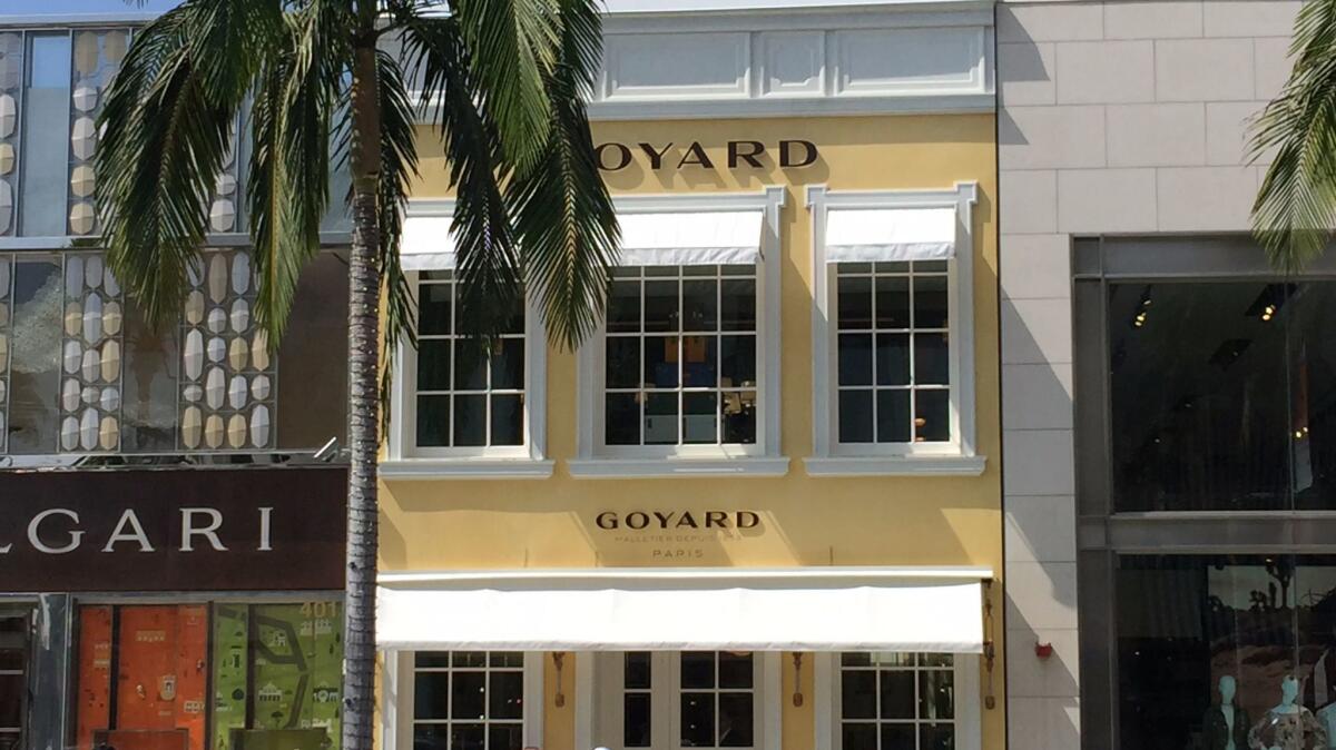 Maison Goyard unpacks its trunks at a new Rodeo Drive flagship