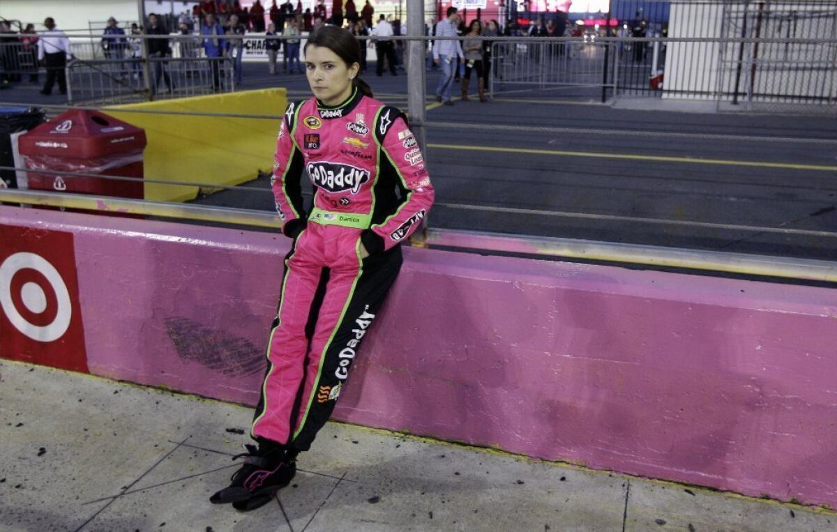 Danica Patrick may have a better chance of winning her first NASCAR race this weekend at Talladega, Ala., than at previous events.