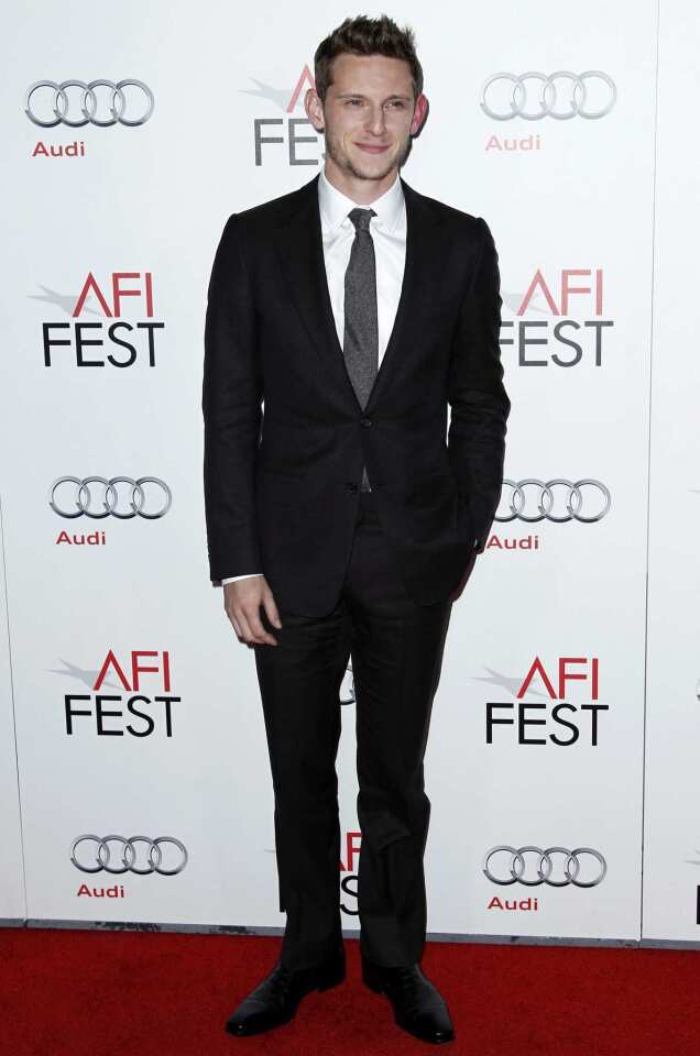 Actor Jamie Bell arrives at a screening of "The Adventures of Tintin" during the closing night gala of AFI Fest 2011. Bell is the voice of Tintin, who goes on a treasure hunt in the Steven Spielberg-directed animated film.