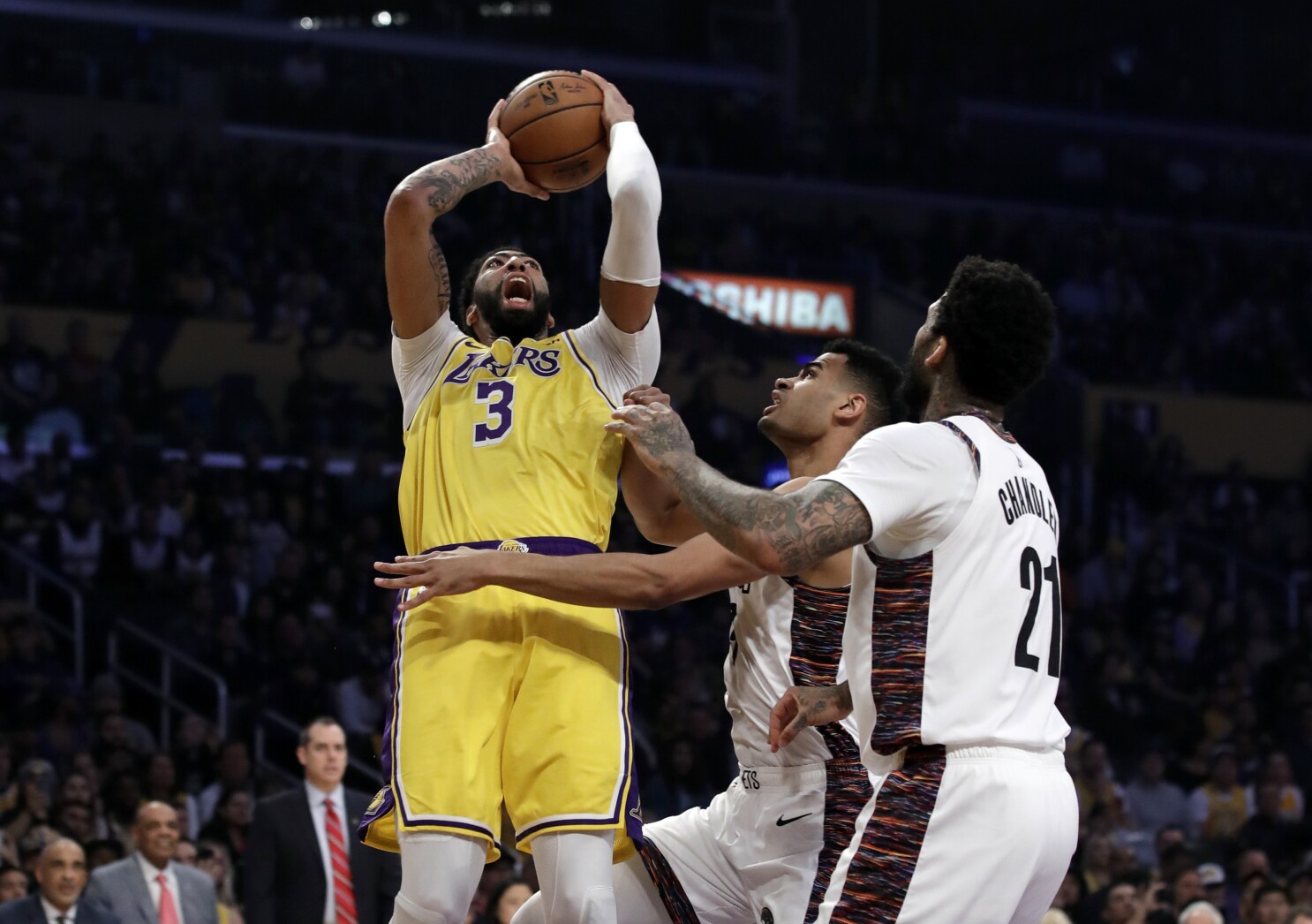 Lakers To Self Quarantine After 4 Nets Contract Coronavirus The San Diego Union Tribune