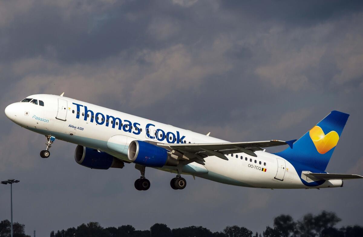 Thomas Cook Airlines will begin flying between Los Angeles and Manchester, England, on May 2.