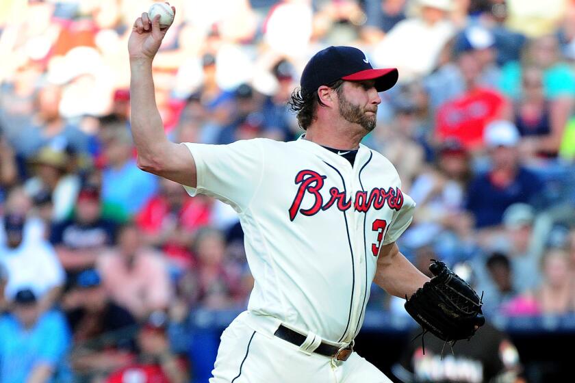 Braves closer Jason Grilli had 24 saves and a 2.94 ERA in 36 games before tearing an Achilles' tendon in July last season.