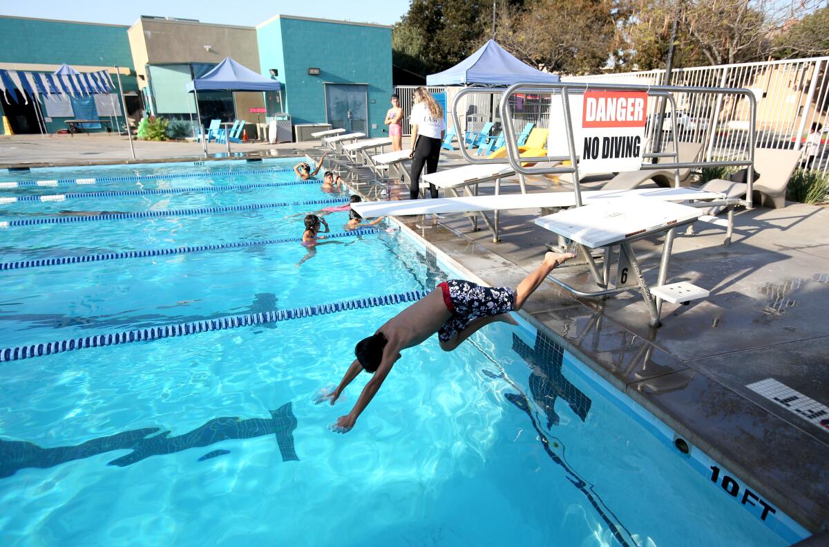 Pacific Community Pool grand opening 