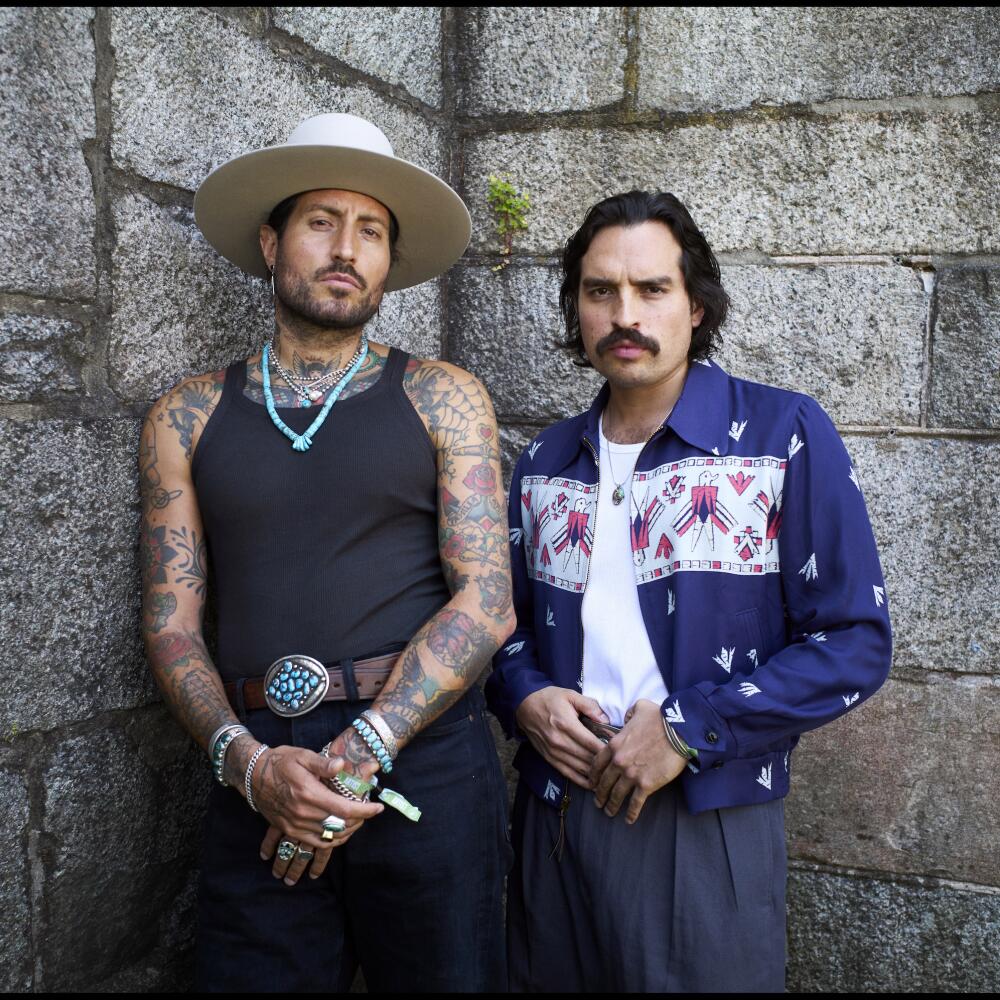 Hermanos Gutierrez at the Newport Folk Festival on July 27th 2024 in Newport Rhode Island