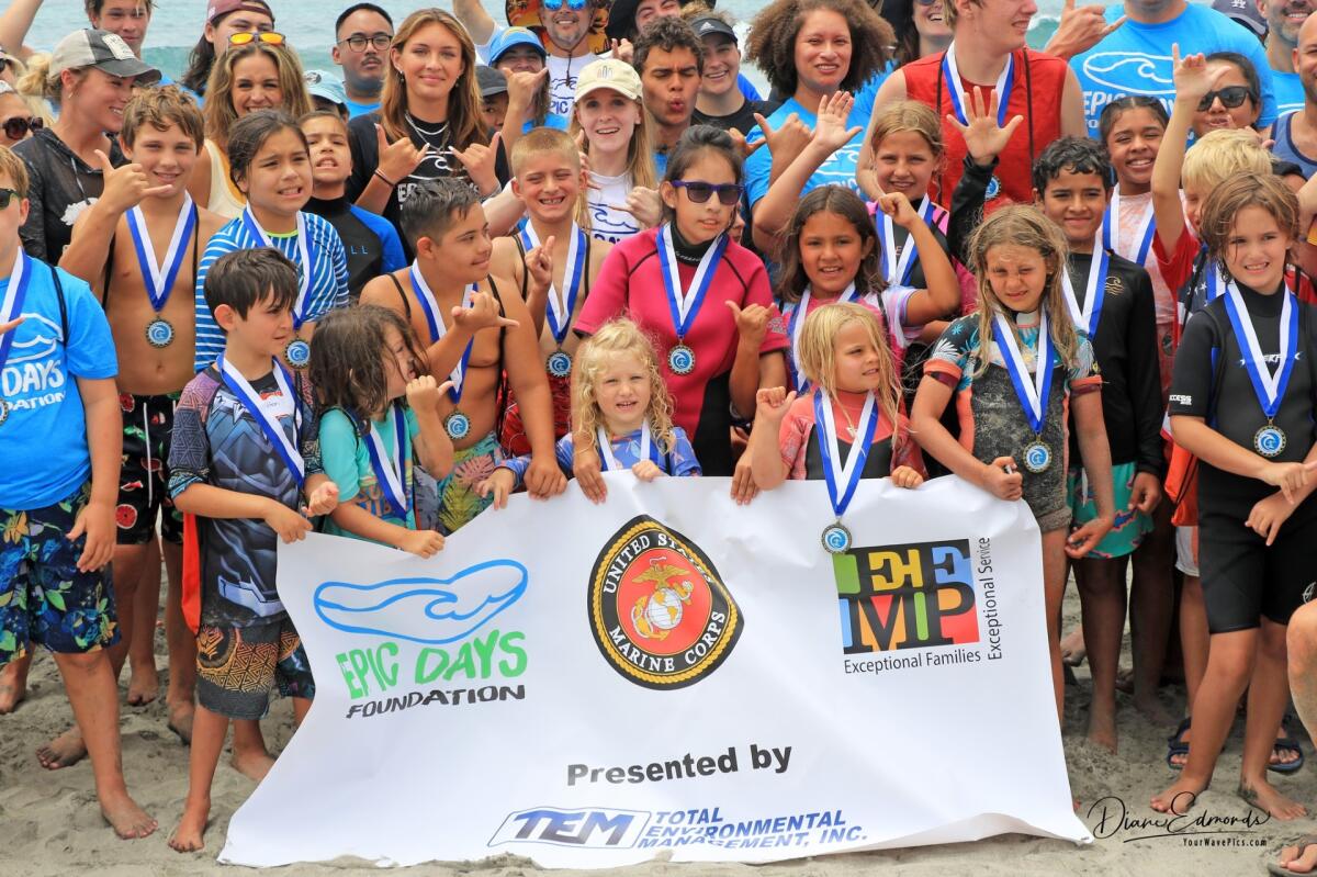 CAMP PENDLETON: Surf camp for military kids with special needs
