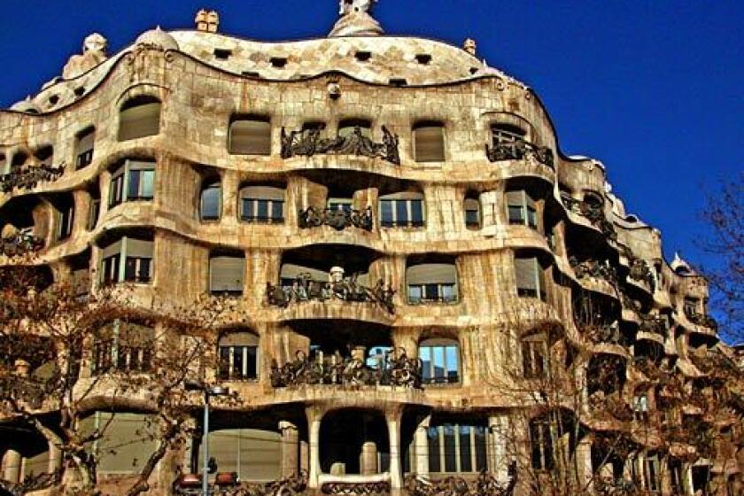 La Pedrera, designed by famed Barcelona architect Antoni Gaudi, is hard to miss on Paseo de Gracia, one of the city's most beautiful streets.