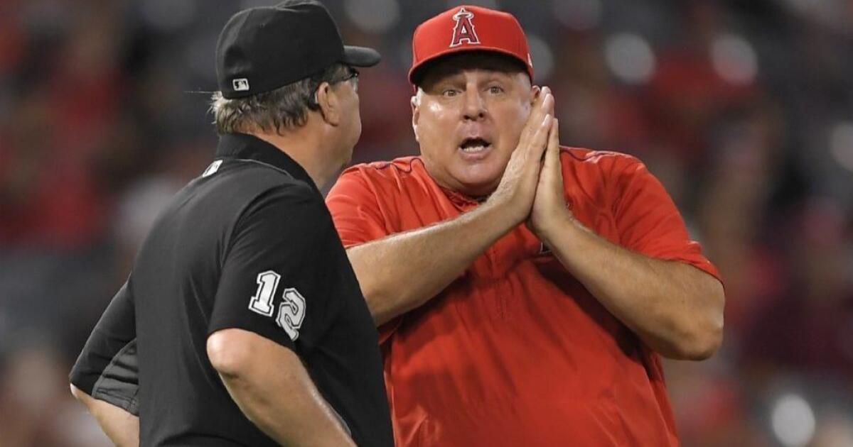 Angels manager Mike Scioscia steps down after 19 years