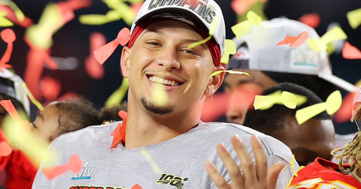 This old tweet from Patrick Mahomes definitely aged well