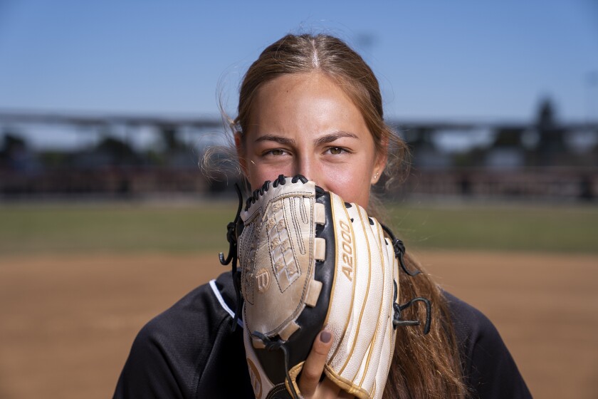Huntington Beach pitcher Zoe Prystajko recorded 158 strikeouts over 90 2/3 innings in her sophomore season.