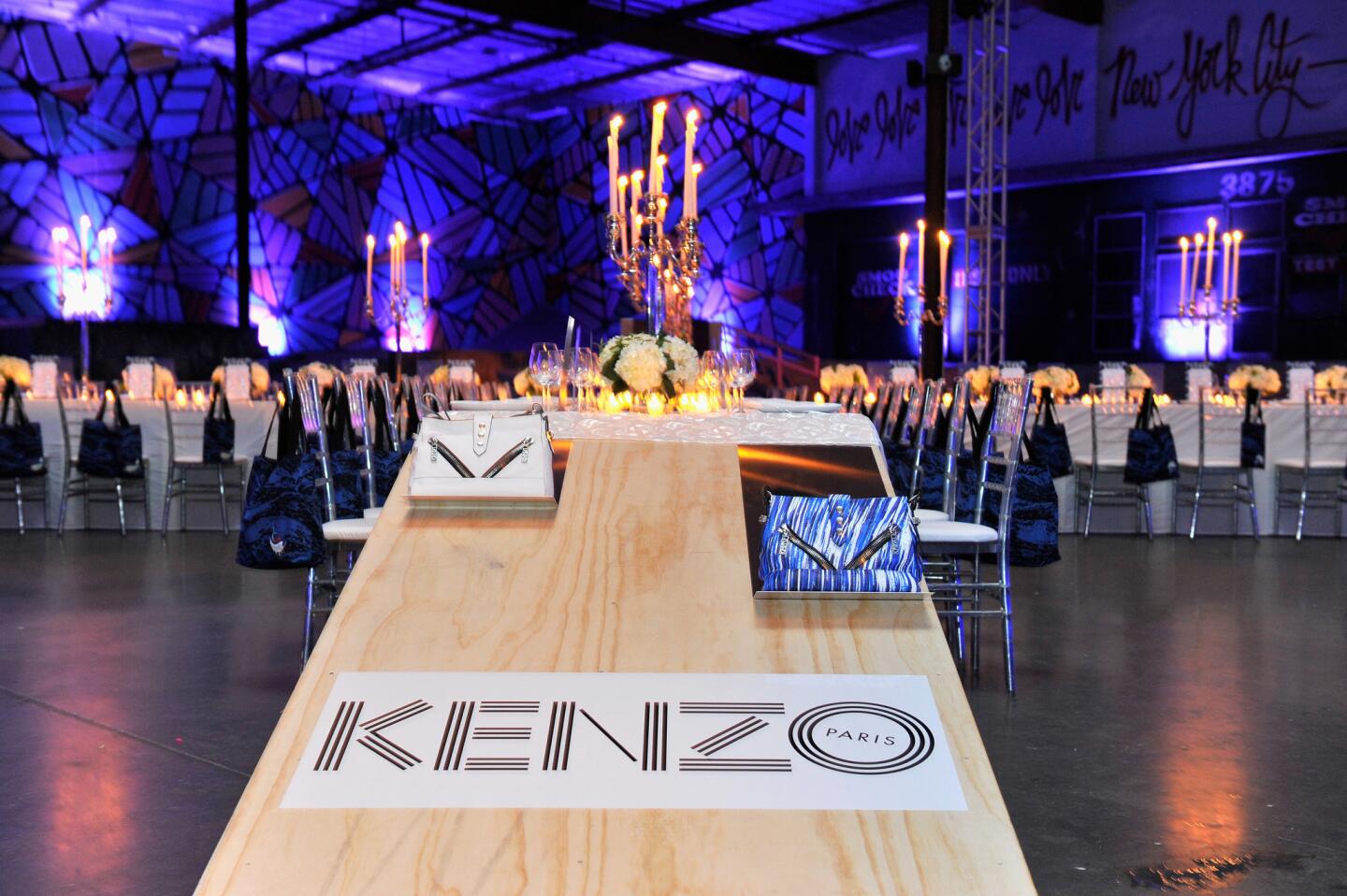 Kenzo Kalifornia bag launch dinner and party