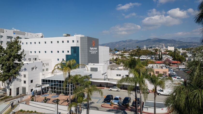Patients at Dignity Health Glendale Memorial Hospital can now set up virtual doctor's visits as emergency rooms in the state and across the country are being flooded by people coming in to be treated amid the coronavirus outbreak. 