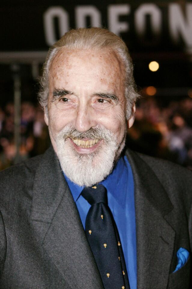 Christopher Lee in 2004