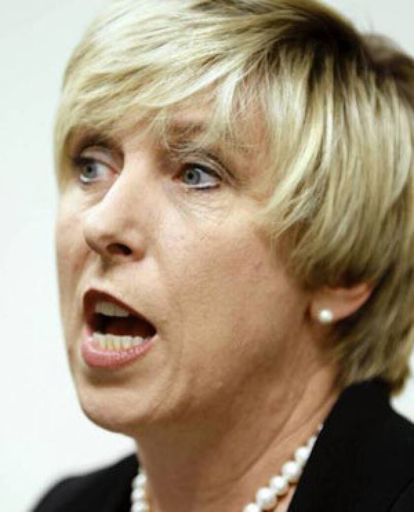 The audit by Los Angeles City Controller Wendy Greuel, shown, was sparked by a call to her fraud hotline.