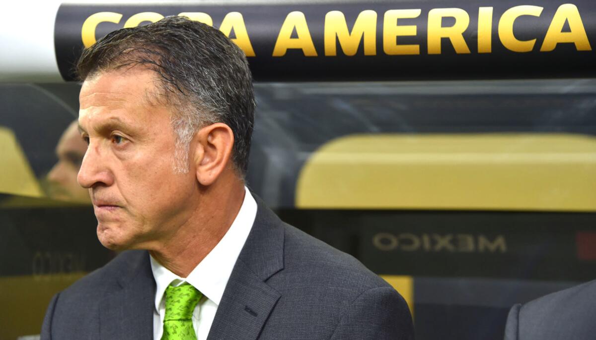 Juan Carlos Osorio, entrenador colombiano de la selección de México.