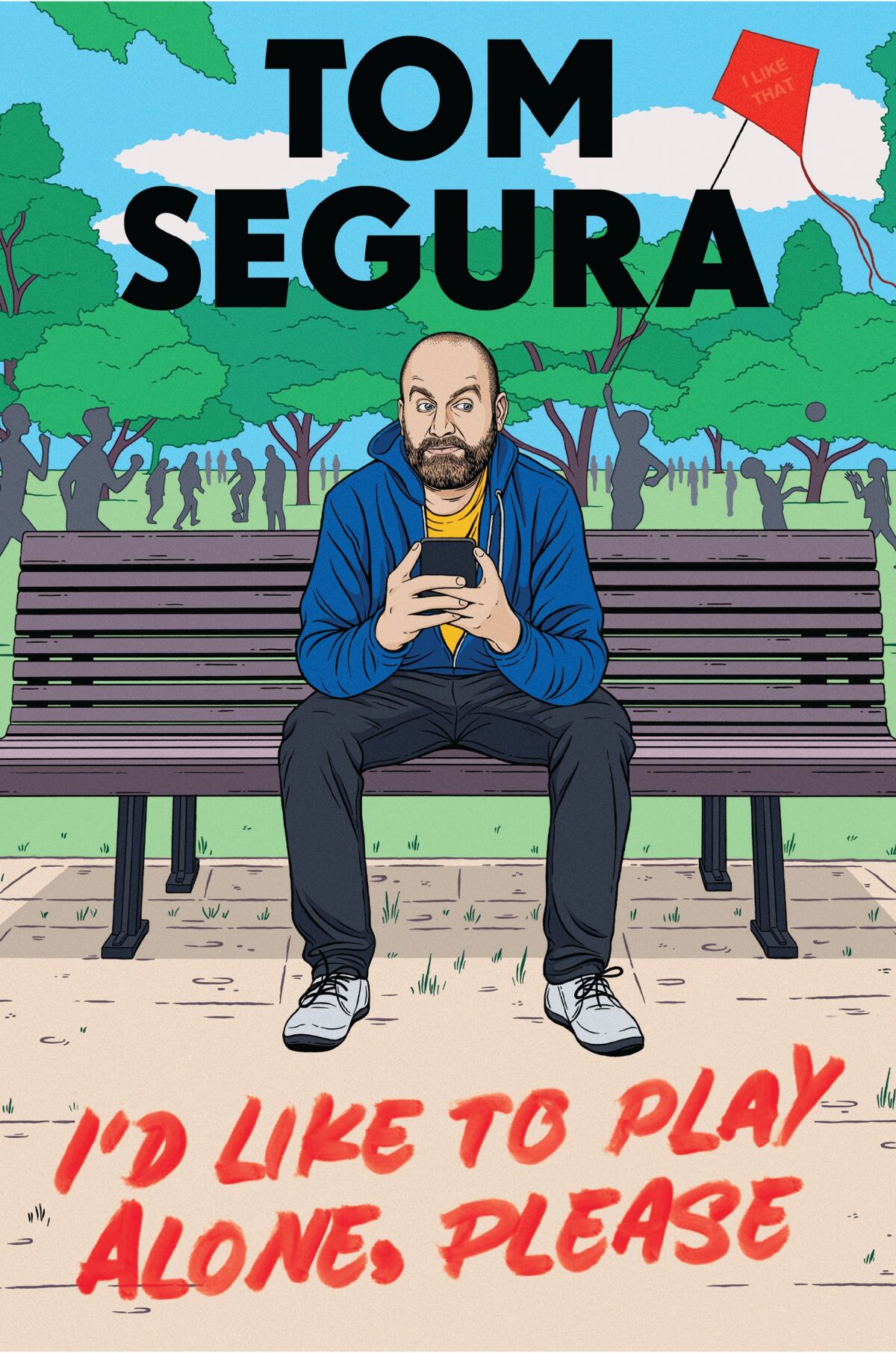 The cover of Segura's book "I'd Like to Play Alone, Please"