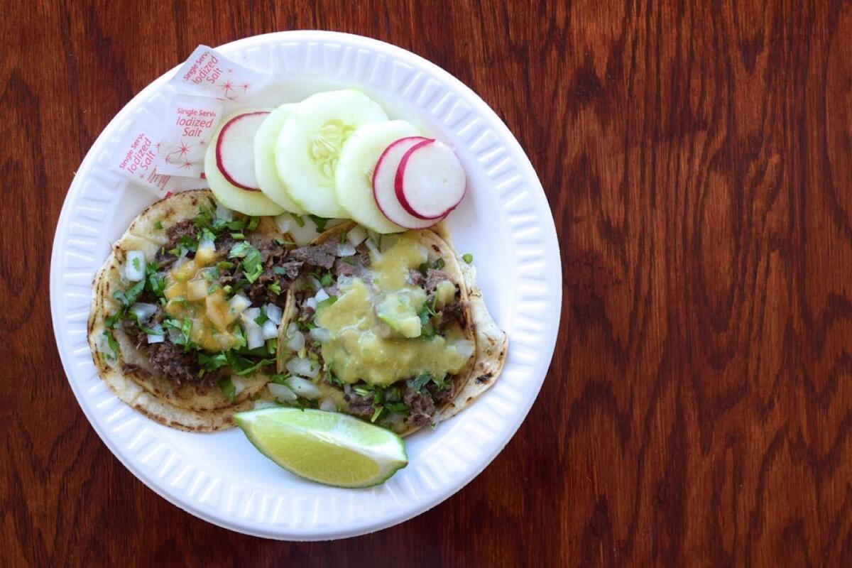 At Tacos Estilo Guadalajara in Lynwood, Aide Franco serves tacos al vapor -- and not much else.