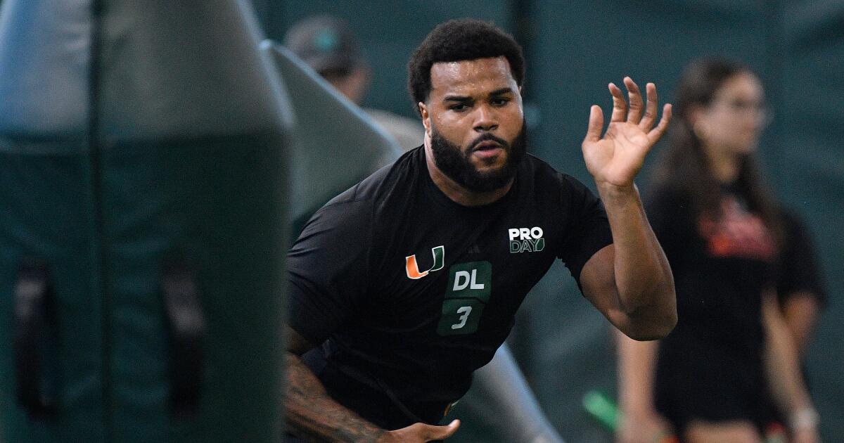 Les Raiders ont repêché Akheem Mesidor au 22e rang pour renforcer la course aux passes