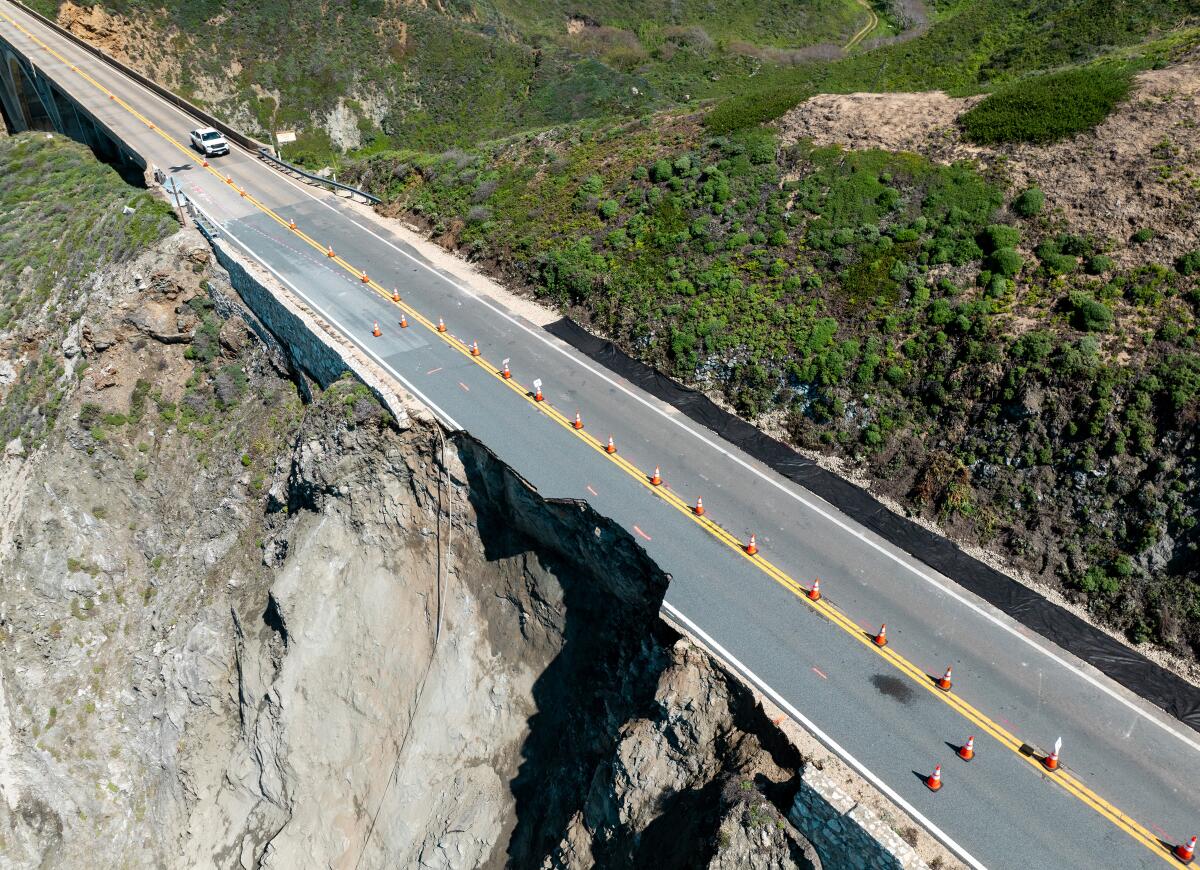 Gov. Newsom declares emergency for storm-damaged Topanga Canyon