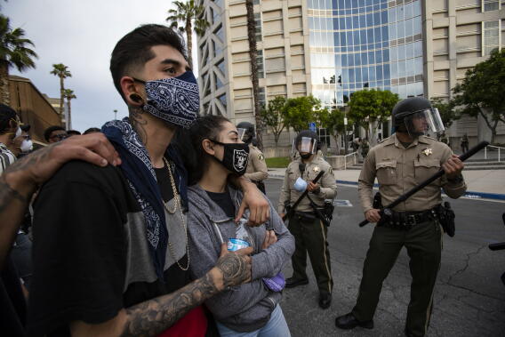 La Riots George Floyd George Floyd protests: L.A. hit by unrest not seen in decades - Los ...