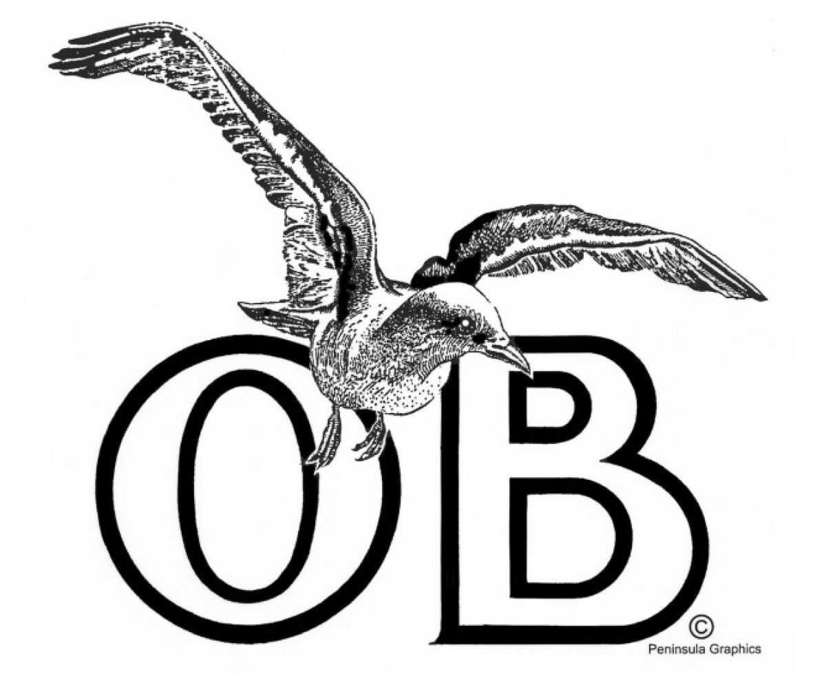 Bob Sorben’s Ocean Beach seagull logo has been in production since 1973.