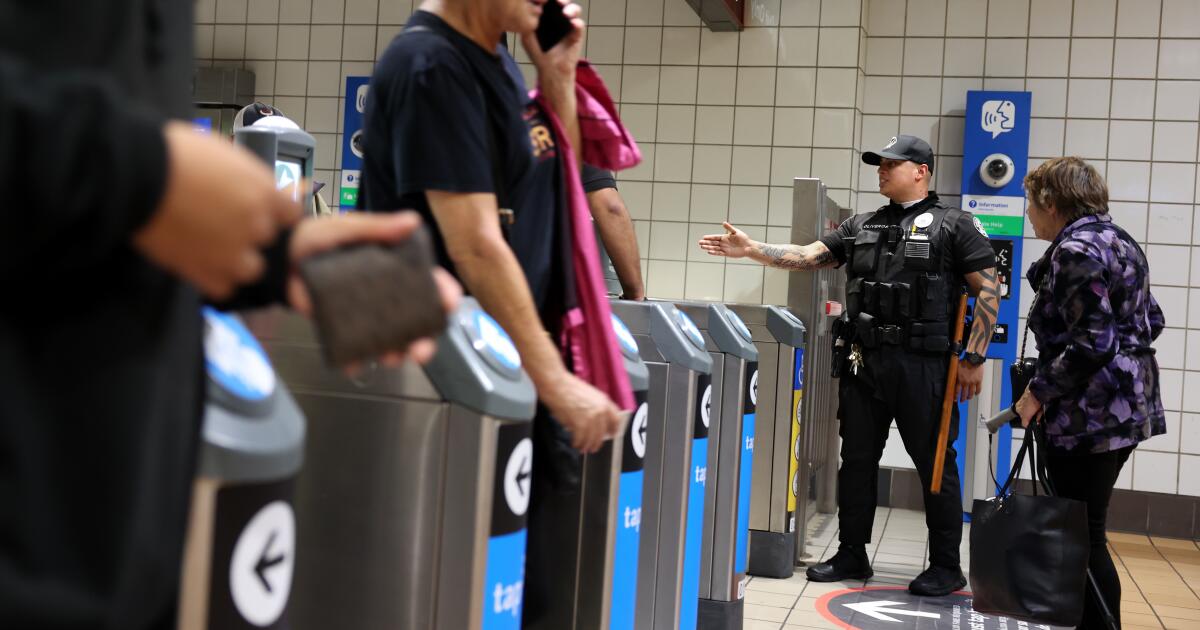 Metronun sözleşmeli polise değil kendi polis gücüne ihtiyacı var