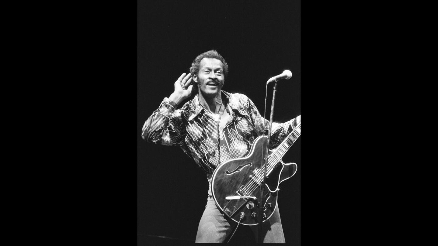 The many moves of rock pioneer Chuck Berry