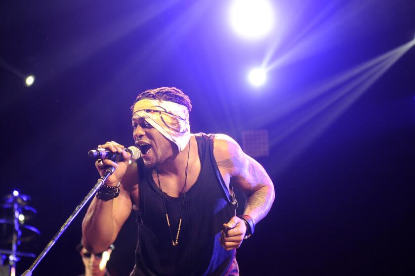D'Angelo & The Vanguard perform at FYF Fest on Sunday.