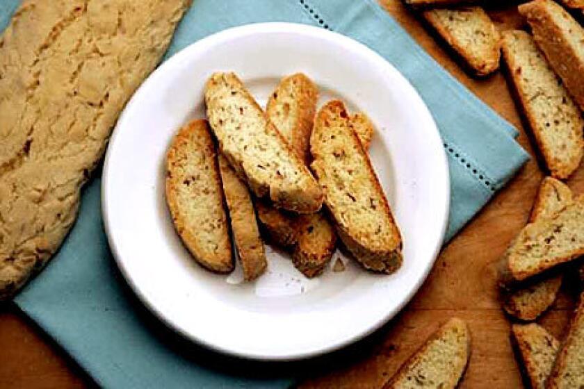 BASIC DESSERT: David Tanis includes a recipe for almond biscotti.