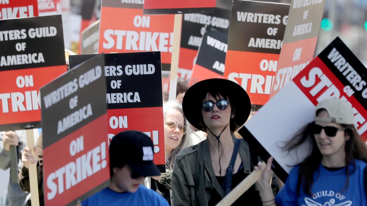 How to tap the WGA strike funds and other relief - Los Angeles Times