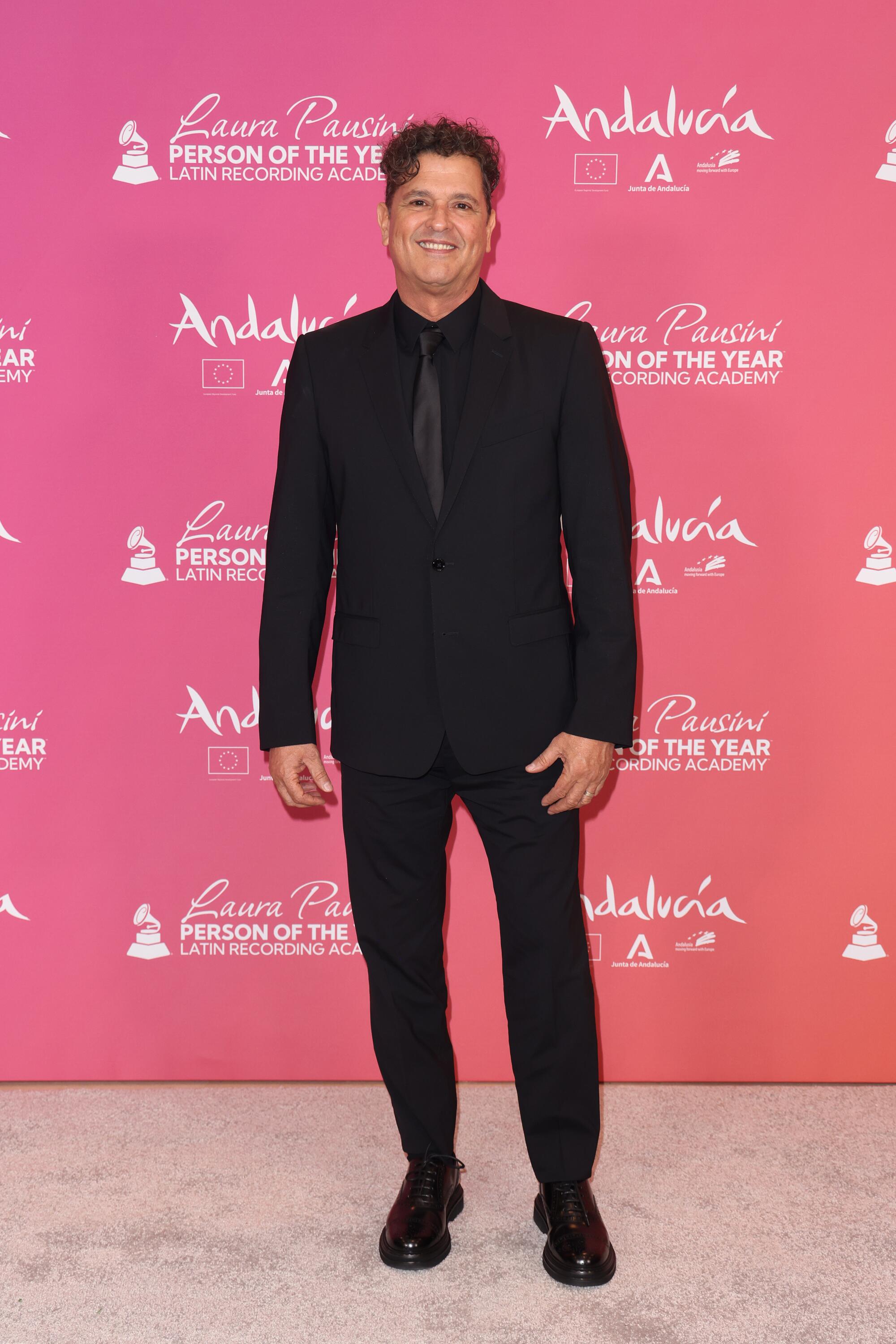 Carlos Vives attends the Latin Recording Academy Person 