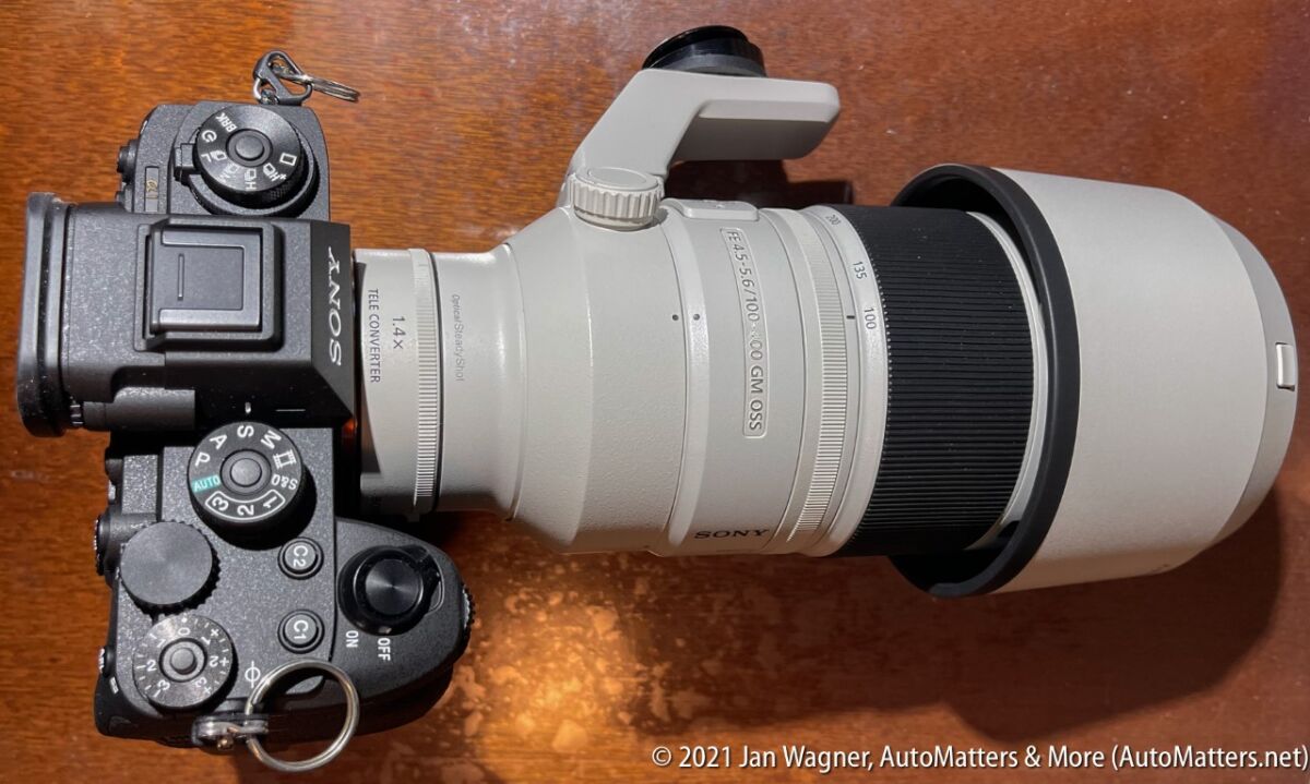Sony Alpha 1 mirrorless camera & 100-400mm lens