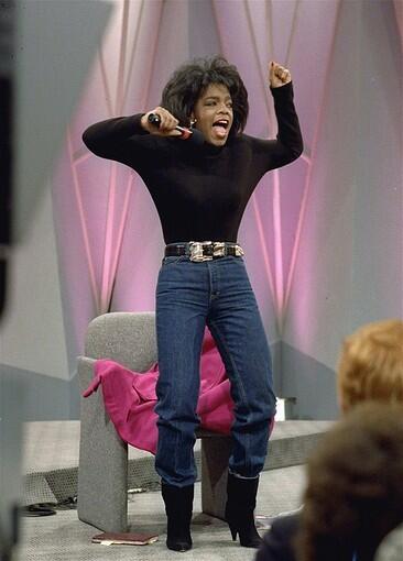 Oprah Winfrey in 1998.