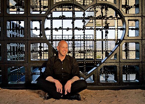 Robert Stone's one-bedroom dwelling "Rosa Muerta" on the outskirts of Joshua Tree