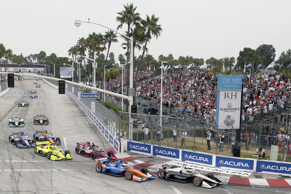 Long Beach Grand Prix a special race for IndyCar and its drivers Los Angeles Times