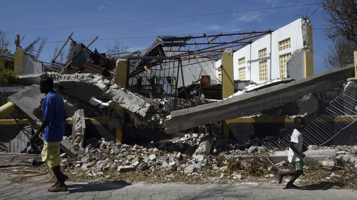 Haiti began three days of mourning Sunday for hundreds killed in Hurricane Matthew as relief officials grappled with the unfolding devastation in the Caribbean country.