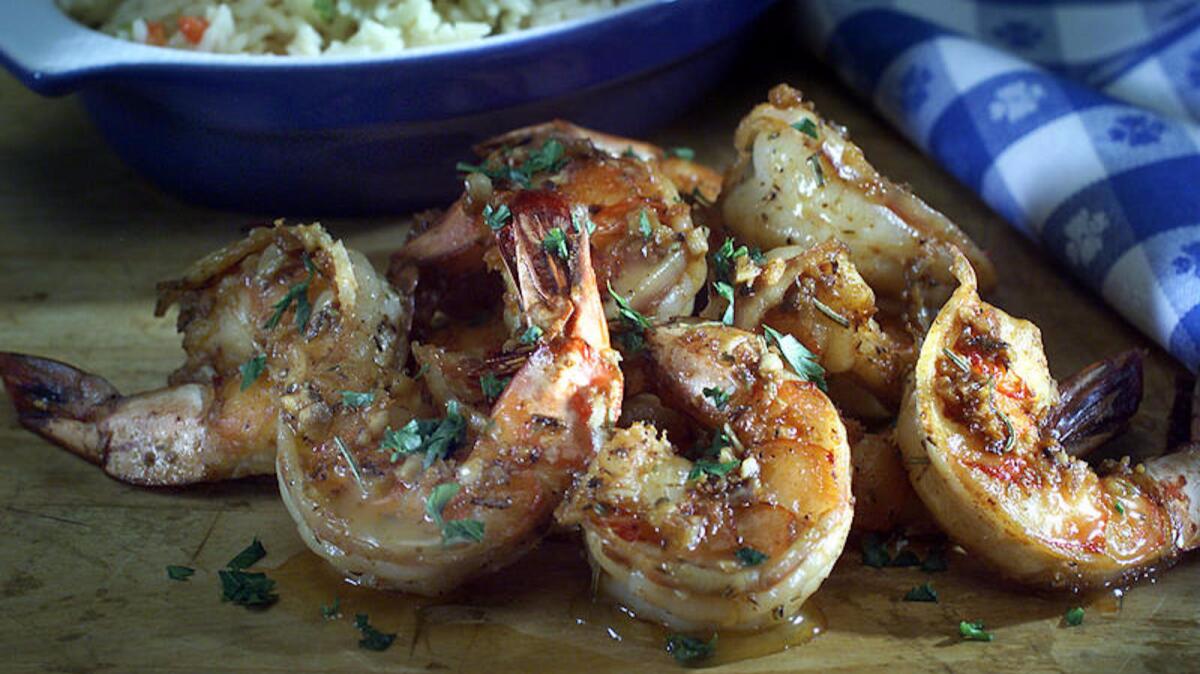 Louisiana barbecue shrimp