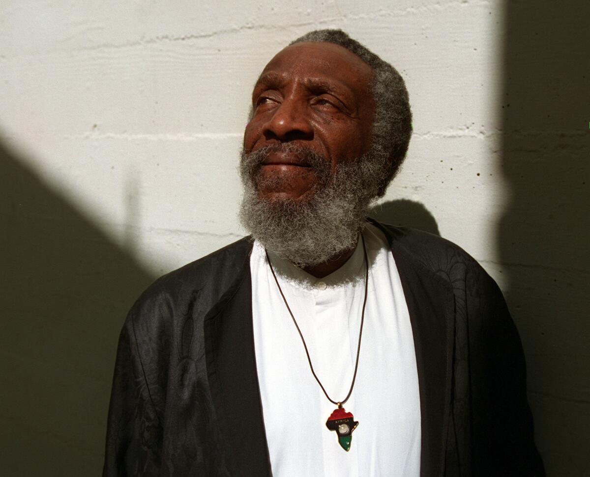 Dick Gregory in 1995.