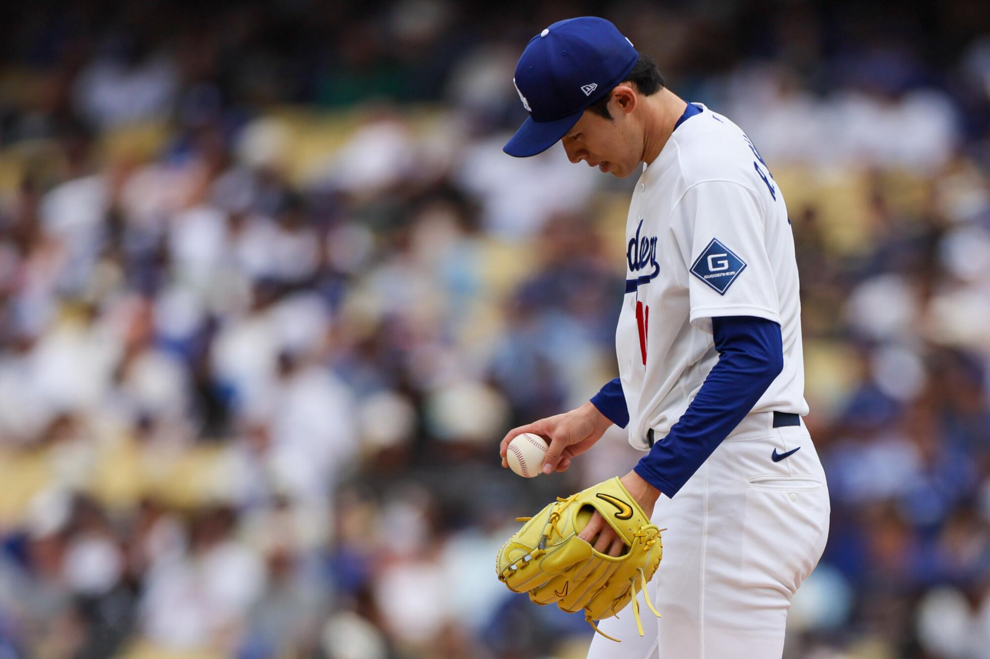 Stop trying to make Roki Sasaki a starter. He belongs in the bullpen - Los Angeles Times