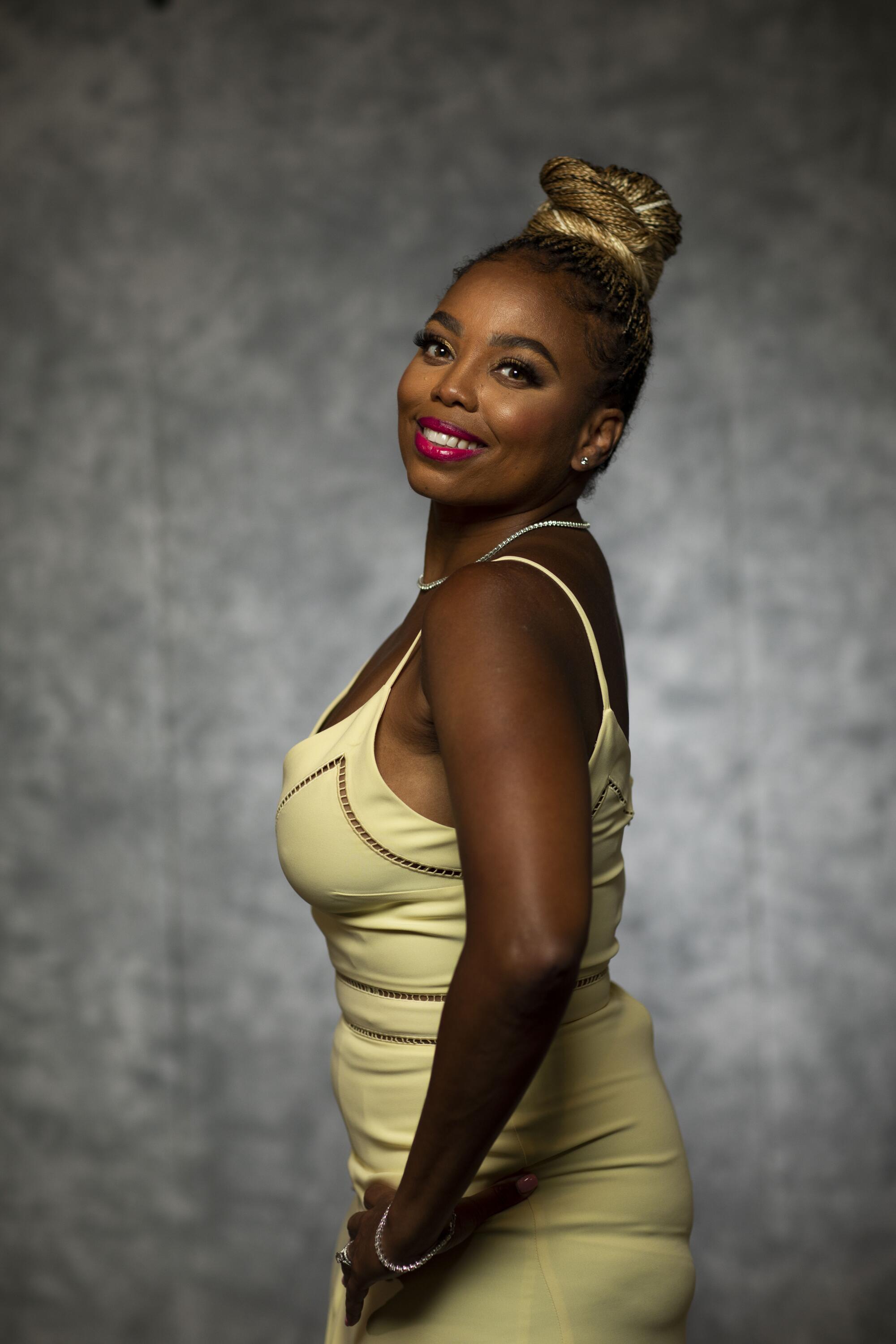 Jemele Hill at the Los Angeles Times Festival of Books.