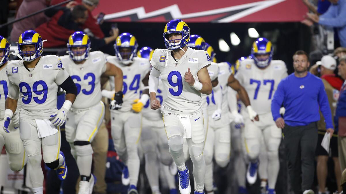 Super Bowl 2022: Matthew Stafford and Rams beat Bengals - Los Angeles Times