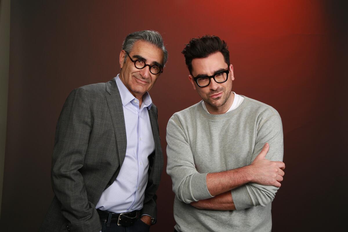Father and son Eugene and Daniel Levy created Schitt's Creek. The father and son duo discuss shooting the final season and why they'll always have a soft spot for their Canadian fans.