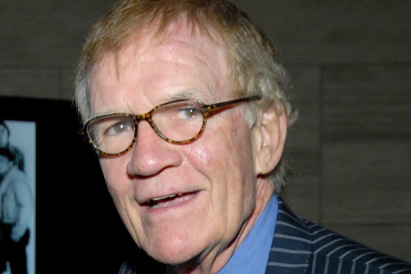 Actor Jack Riley poses at the TV Land 35th anniversary celebration of "The Bob Newhart Show" in Beverly Hills in 2007.
