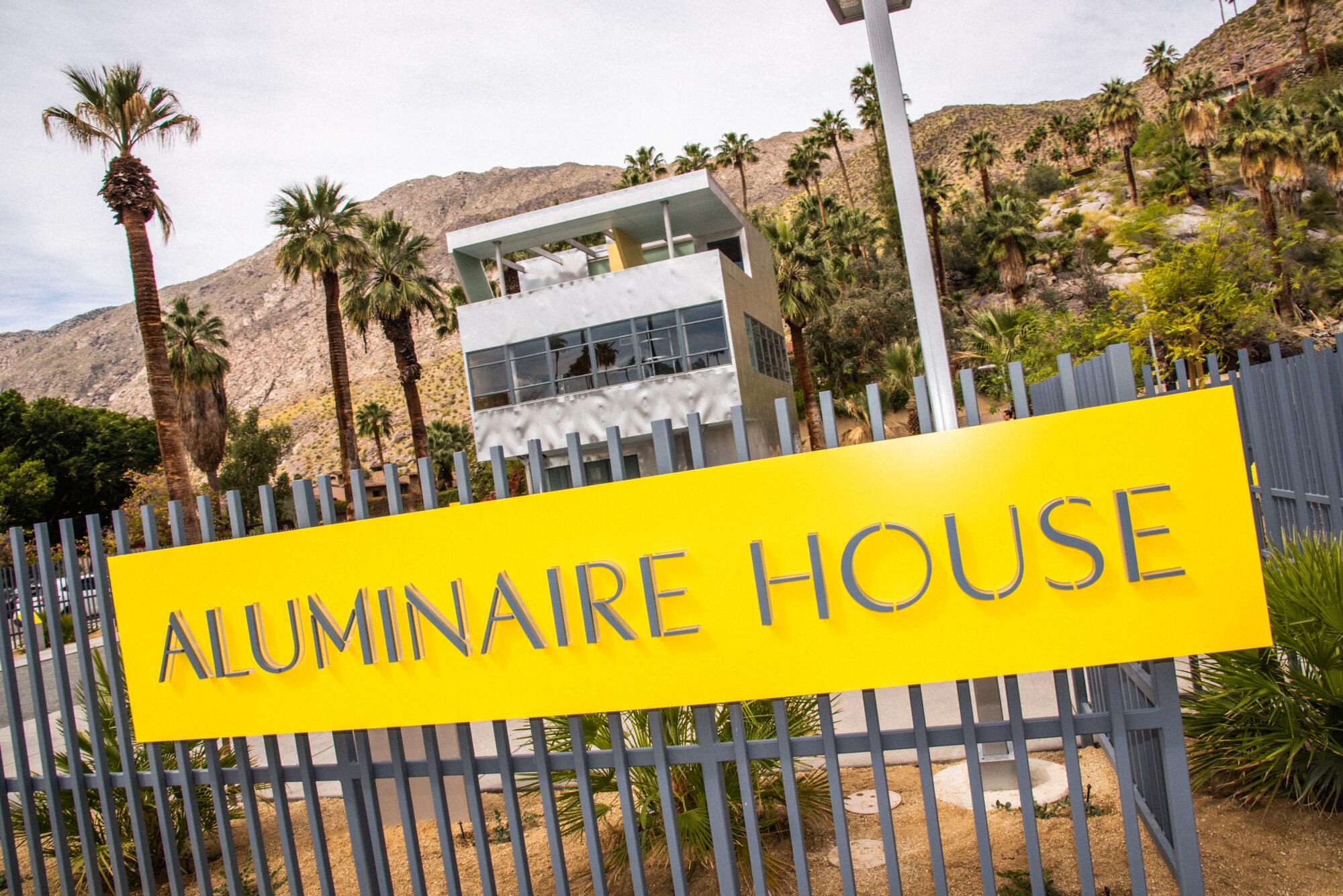 The Aluminaire House at the Palm Springs Art Museum.