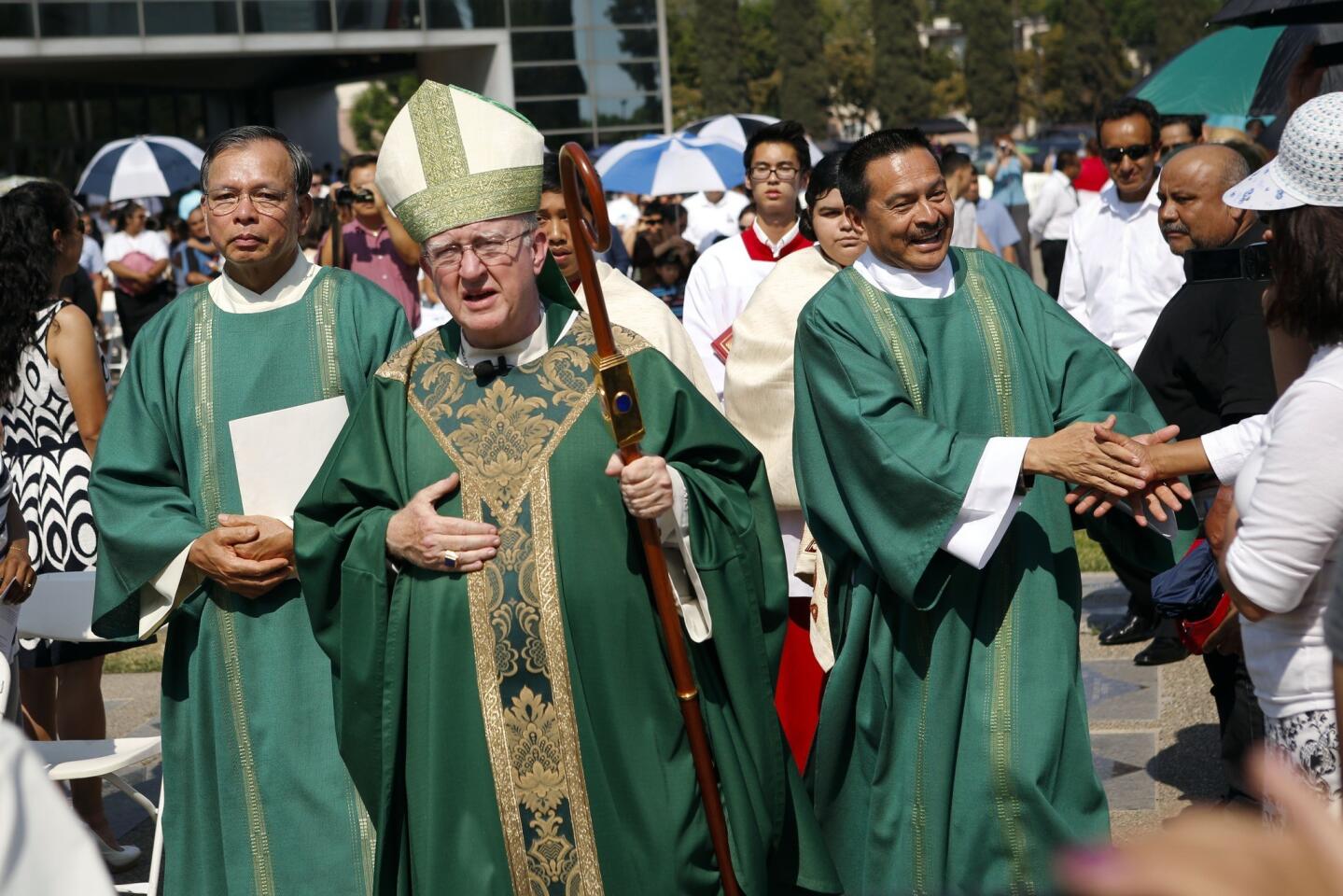Processional with deacon