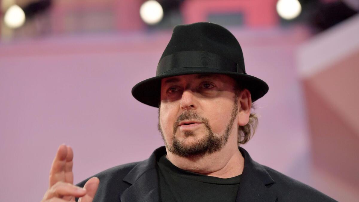 Director James Toback photographed in September at the Venice Film Festival premiere of his new movie, "The Private Life of a Modern Woman."