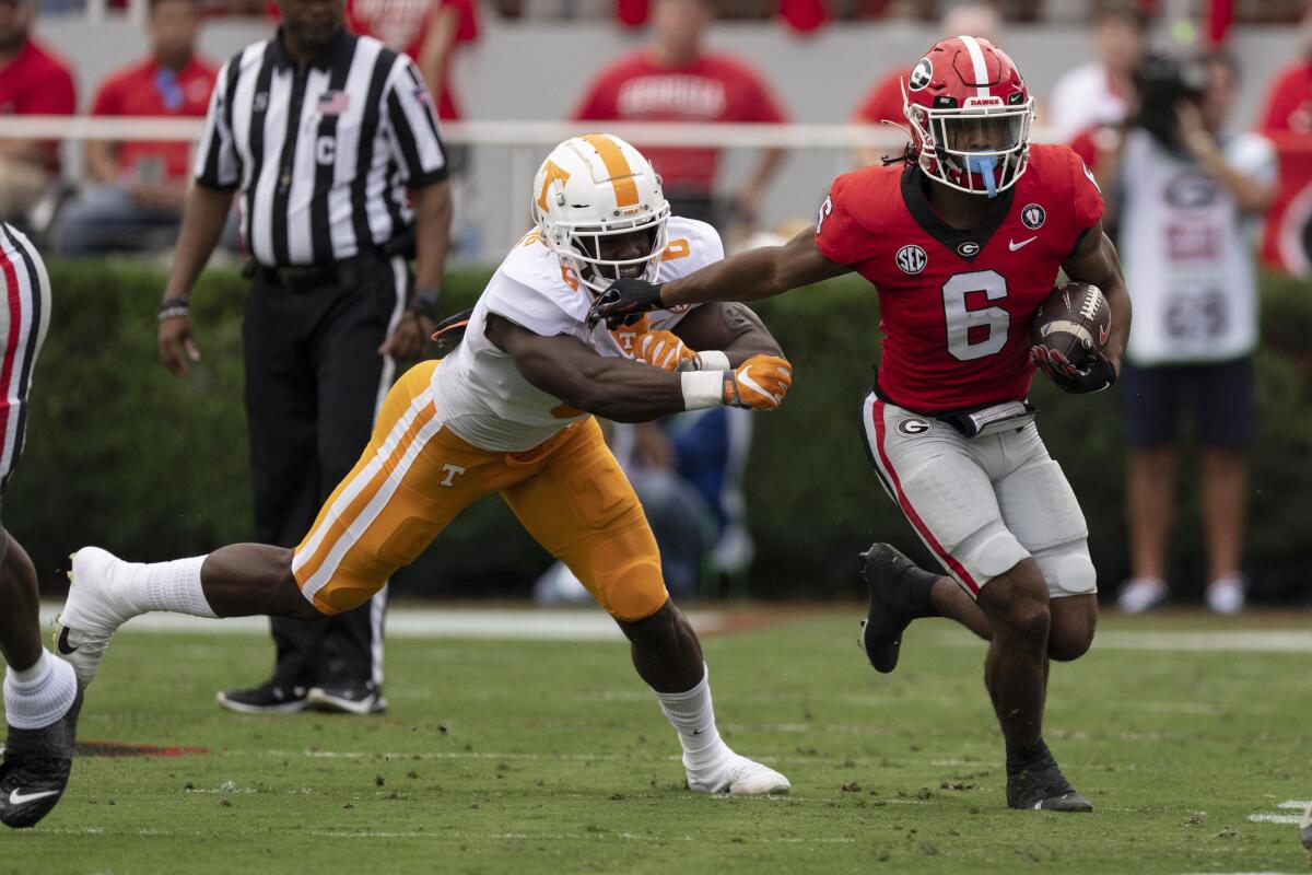 Georgia wins its first national championship in college football since 1980