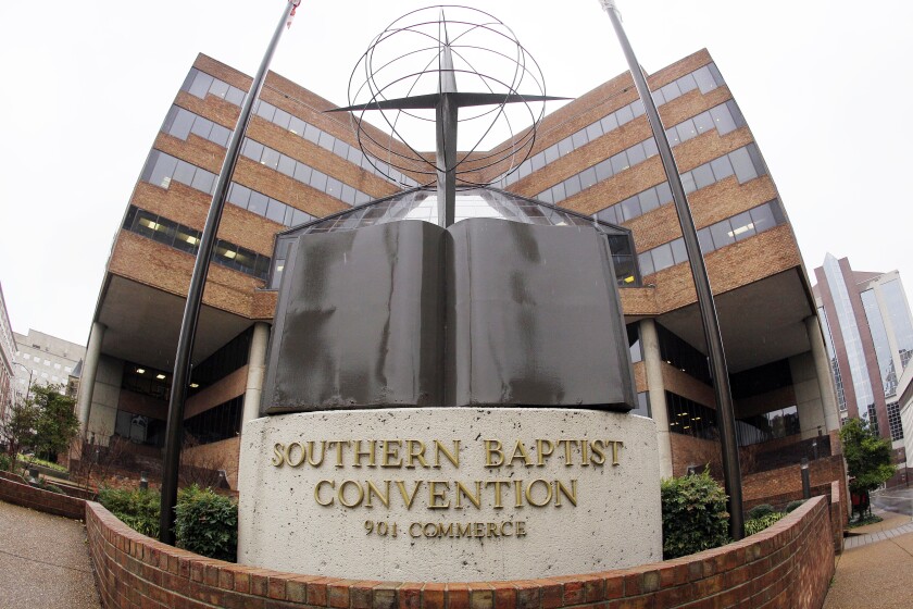 ARCHIVO -  la Convención Bautista del Sur en Nashville, Tennessee. 