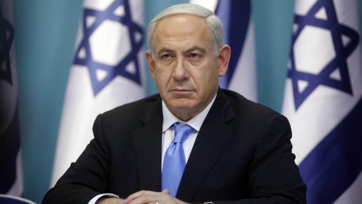 Benjamin Netanyahu in 2012