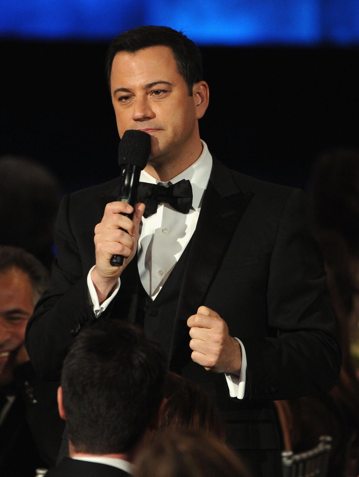 TV host Jimmy Kimmel.